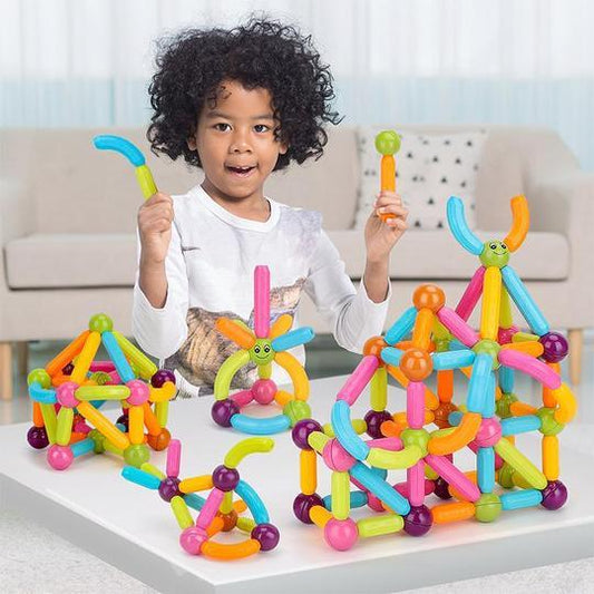 Magnetic Balls and Rods Set Educational Magnet Building Blocks