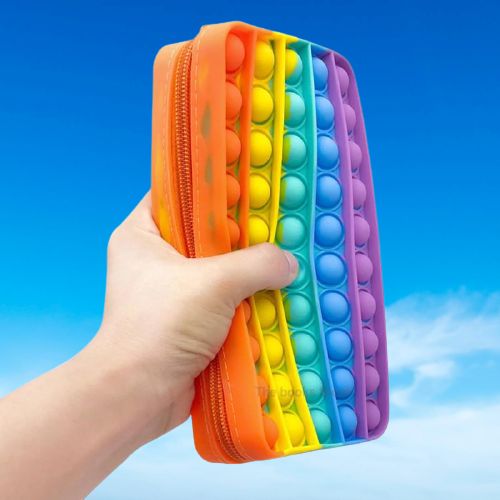 Pencil Case Pop it Fidget Toys - Pop It Creative of Pencil Box