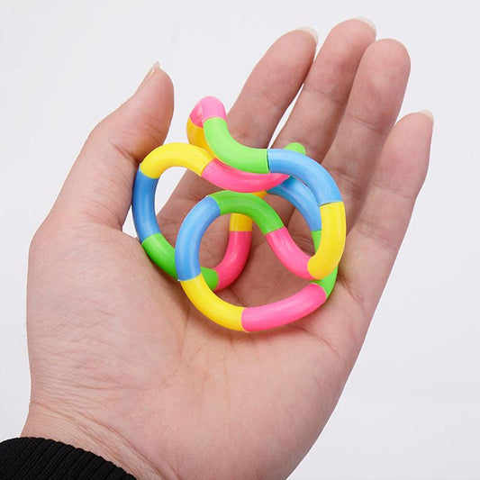 Variety Of Tangle Twisting Music Pressure Relief Twisting Rope Fingertip Winding Toy Boring Daze Vent Adult Decompression Artifact